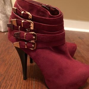 Red booties